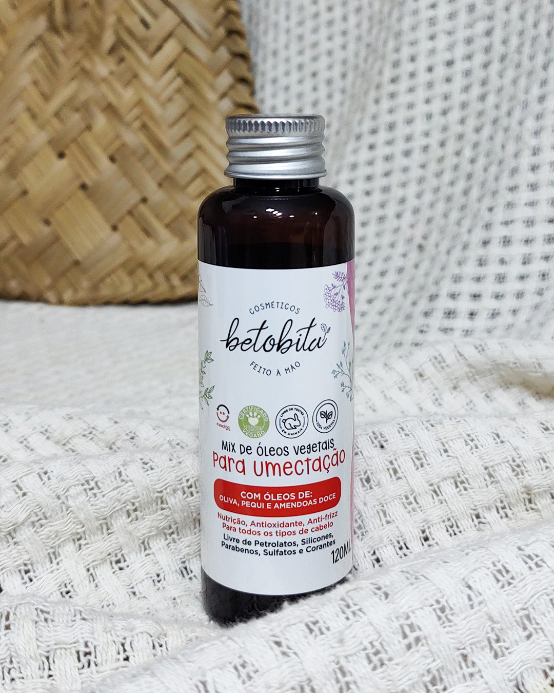 Mix de Óleos Vegetais para Umectação 120ml