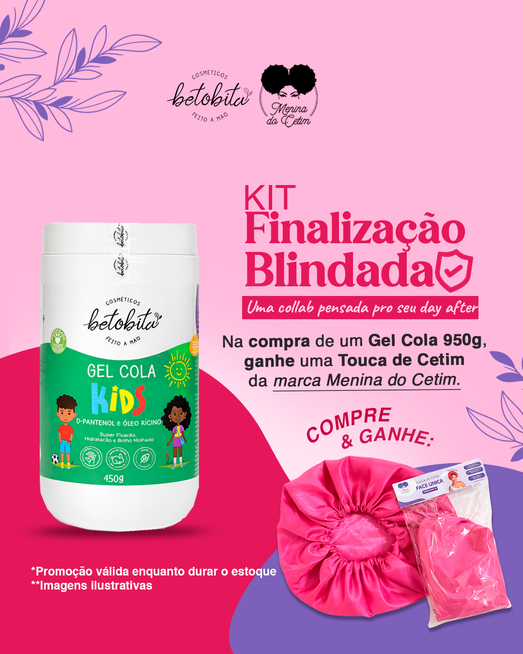 Gel Cola - Para Finalizar Cabelo - Fixação - Brilho e hidratação