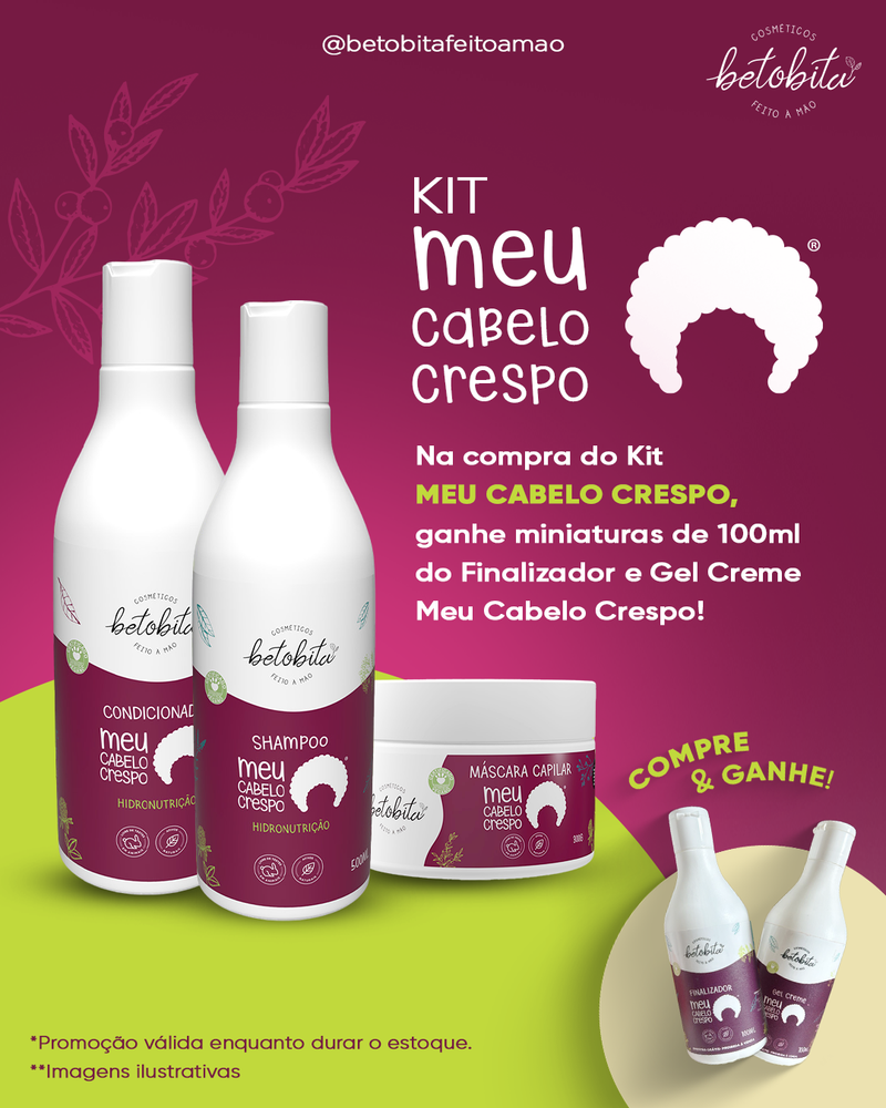 KIT MEU CABELO CRESPO