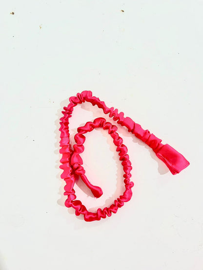 Elastico Afro Puff de Cetim - Menina do Cetim