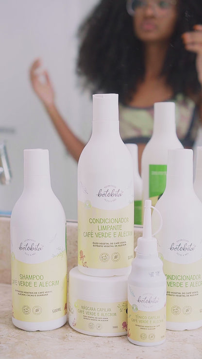 Shampoo Café Verde e Alecrim - 500ml*