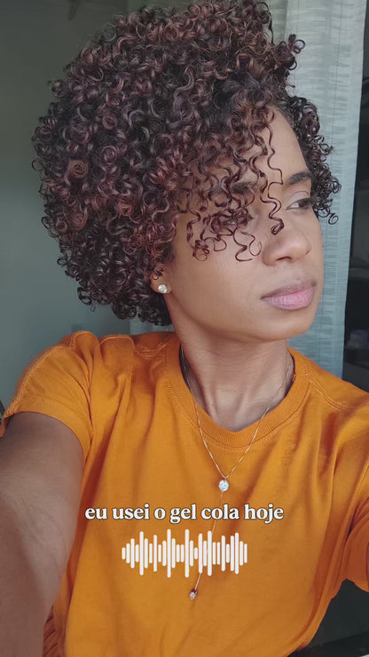 Gel Cola - Para Finalizar Cabelo - Fixação - Brilho e hidratação