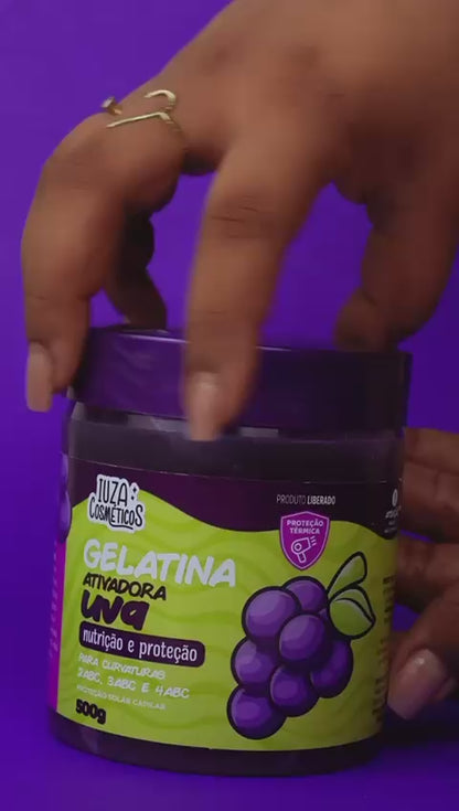 GELATINA ATIVADORA DE UVA IUZA COSMETICOS