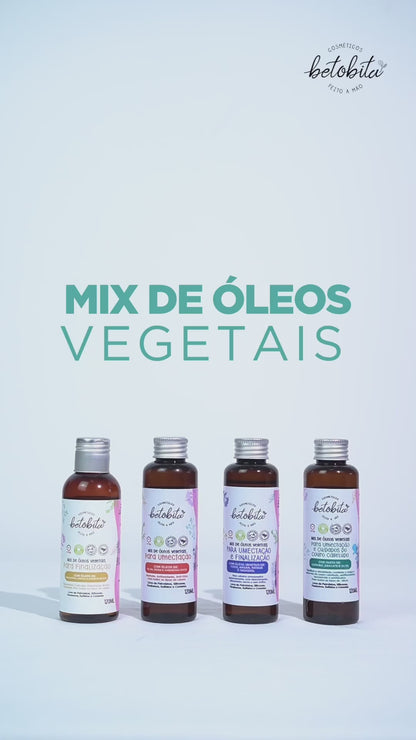 Mix de Óleos Vegetais para Umectação e Finalização 120ml