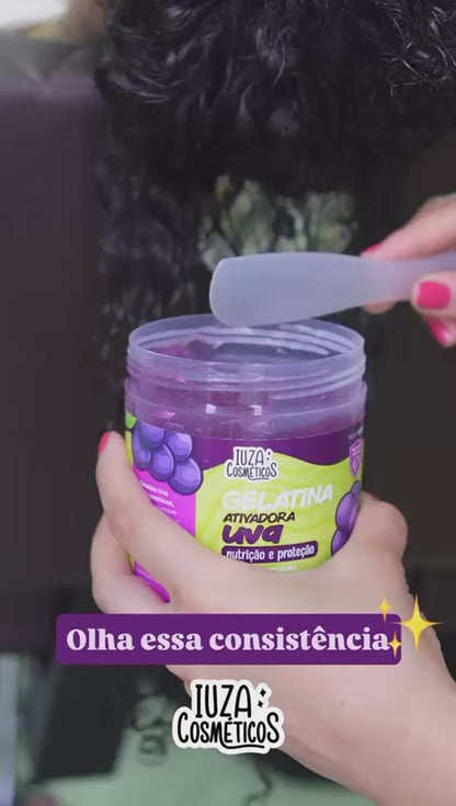 GELATINA ATIVADORA DE UVA IUZA COSMETICOS