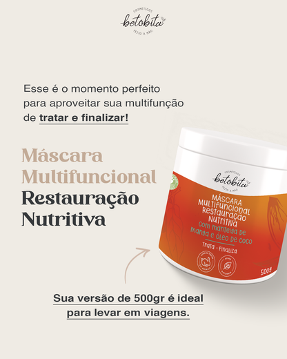 Máscara Multifuncional Restauração Nutritiva 500gramas - Edição limitada