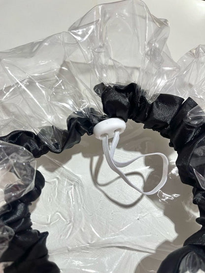 Touca Banho com Cetim -Menina do Cetim