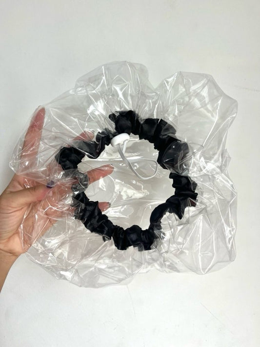 Touca Banho com Cetim -Menina do Cetim