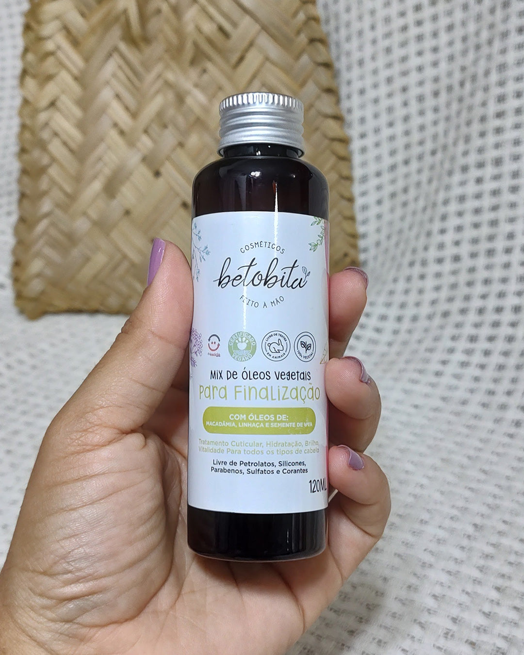 Mix de Óleos Vegetais para Finalização 120ml