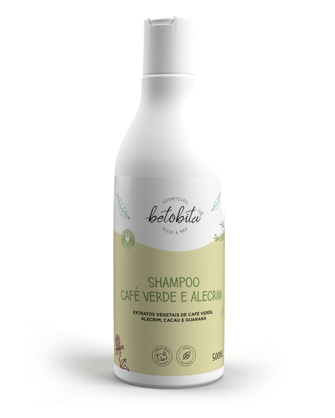 Shampoo Café Verde e Alecrim - 500ml*